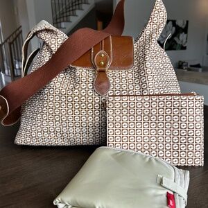 StorkSak London Insulated Diaper Bag with original accessories included